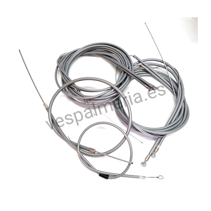 Kit cables transmisión vespa 150