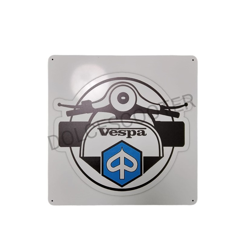 Placa decorativa vespa